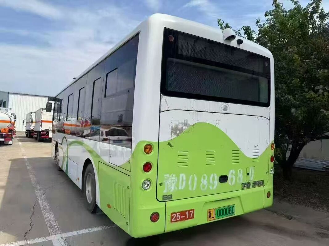 Touringcar Tweedehands Yu-tong E8 Elektrische Stadsbus 2020 53/27 Zitplaatsen Luxe Vervoer Met Airconditioning