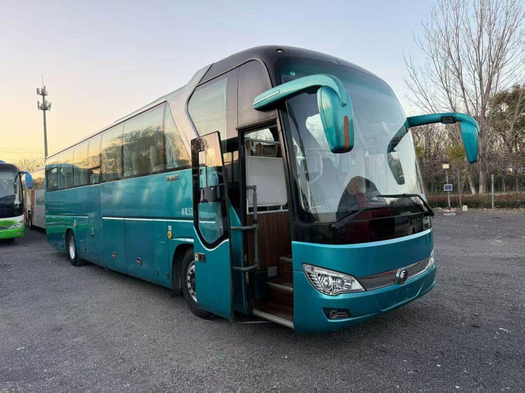 Nieuwe aankomst bus tweedehands Yutong Zk6122 Weichai Air Suspension 50 zitplaatsen Luxe transport met airconditioning