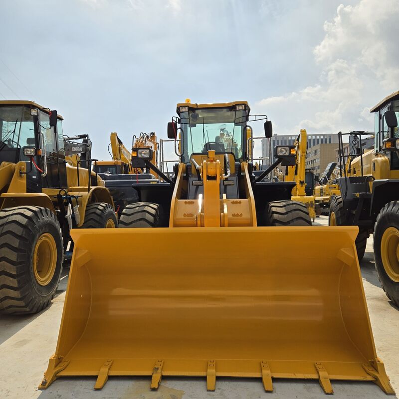 Nieuwe Aankomst Gebruikte Chinese merk wiellader 5 ton in uitstekende staat laadvermogen nominaal vermogen 162 kW 220 pk voor bouw in uitstekende staat