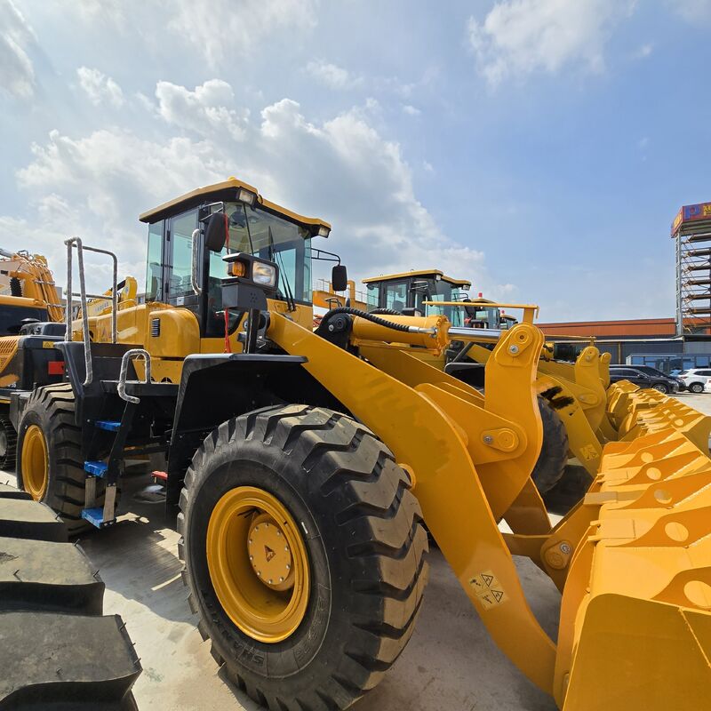 Nieuwe Aankomst Gebruikte Chinese merk wiellader 5 ton in uitstekende staat laadvermogen nominaal vermogen 162 kW 220 pk voor bouw in uitstekende staat