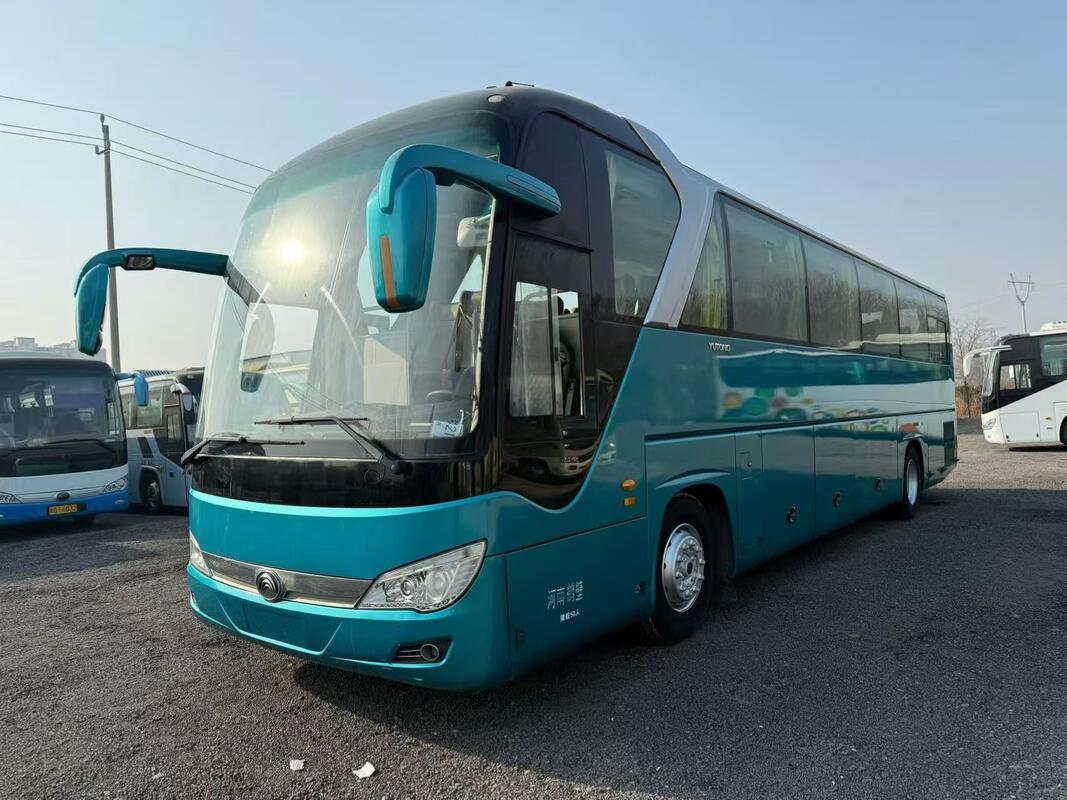 Coach Bus Tweedehands Yutong Zk6122 Weichai 375hp Leaf Spring 50 zitplaatsen Lux Transport Met airconditioning
