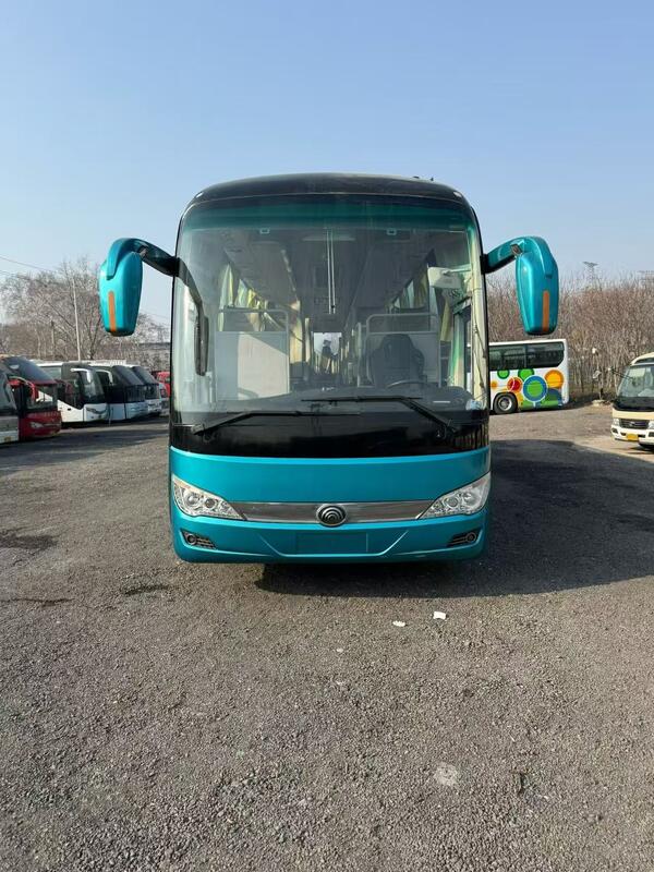 Coach Bus Tweedehands Yutong Zk6122 Weichai 375hp Leaf Spring 50 zitplaatsen Lux Transport Met airconditioning