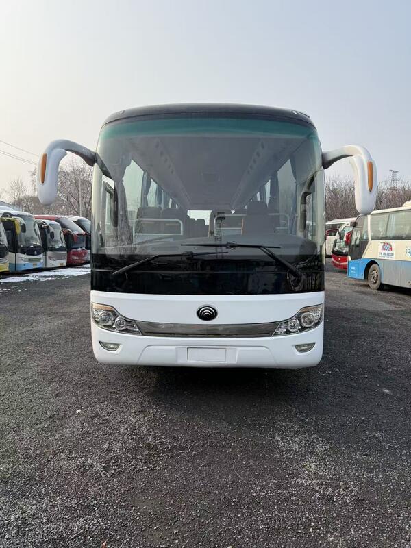 Used Tour Bus Yutong Zk6121 Yuchai 330hp  Leaf Spring 67 Seats  Lux Transport With Air Condition