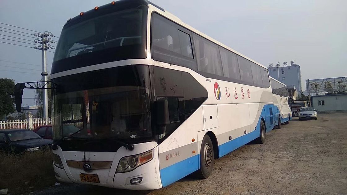 YUTONG-Band gebruikte het Jaar van de Busbus 2013 met Motor van Weichai 336hp van a/c/de Diesel