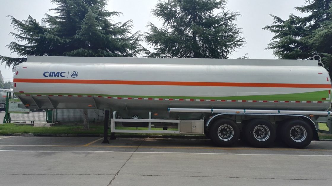 45000L gebruikt de Aanhangwagenslingyu Merk van de Roestvrij staaltanker voor Olievervoer
