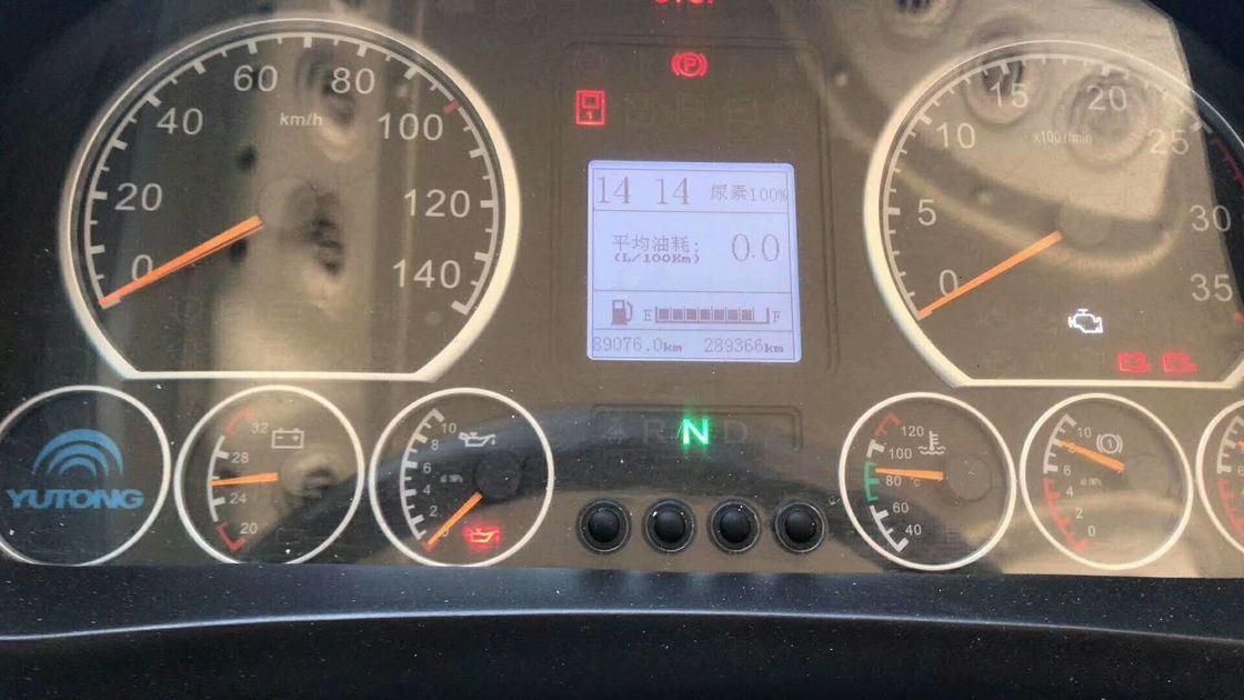 54 de Motor Grote Prestaties van Weichai van zetels274kw Gebruikte YUTONG Bussen voor het Reizen