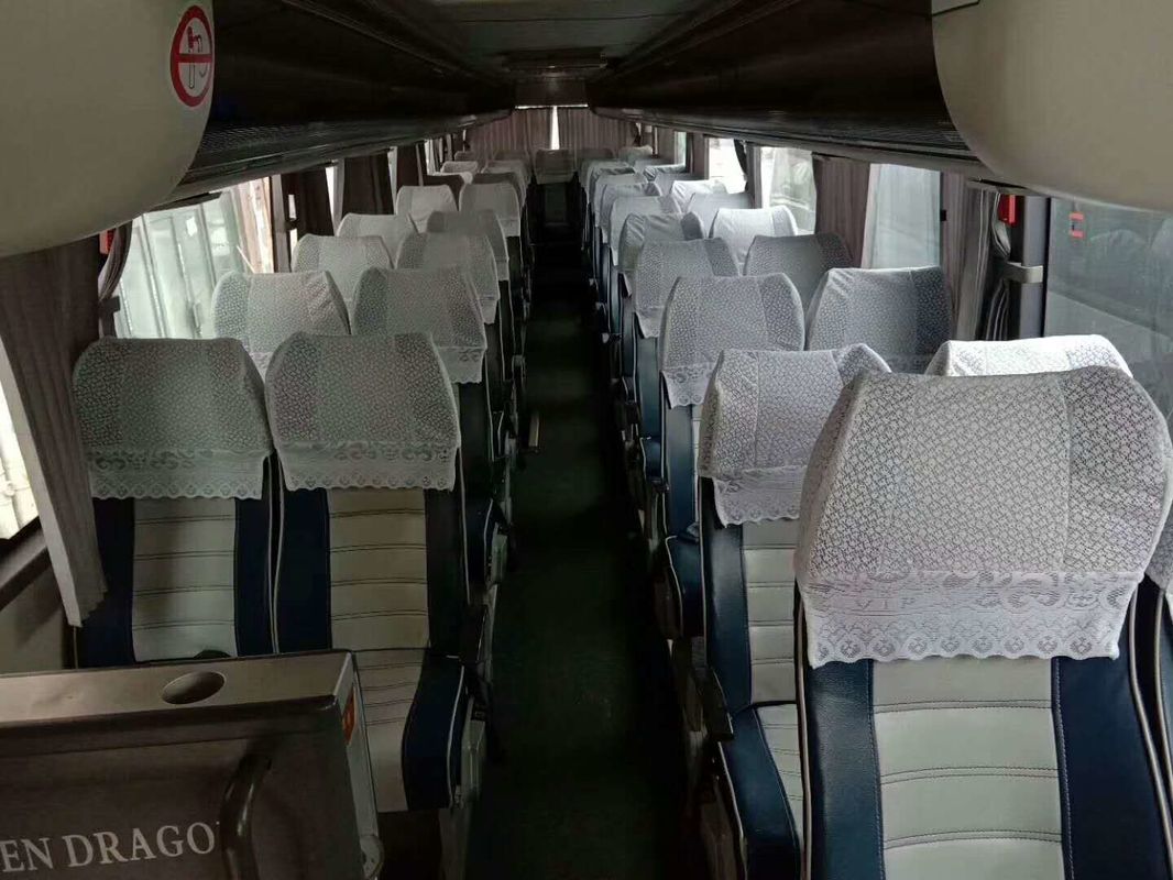48 Zetels gebruikten Motorbussen, het Luchtkussenchassis van de Bus Tweede Hand met Zes Nieuwe Banden