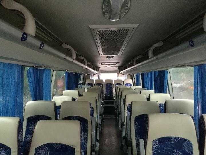2013 Jaar 36 gebruikte Seat het Merk van Kinglong van de Busbus met de Diesel Motor van Cummins
