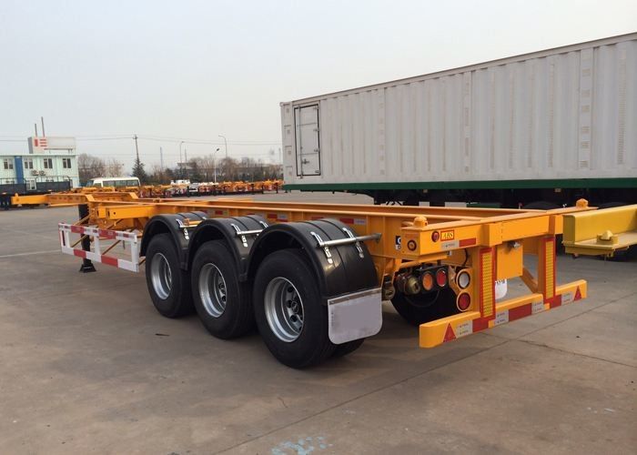12400*2490*1400 van de Hand het Semi Aanhangwagens van mm Tweede Merk 3* van YORK 13 Ton Capaciteits