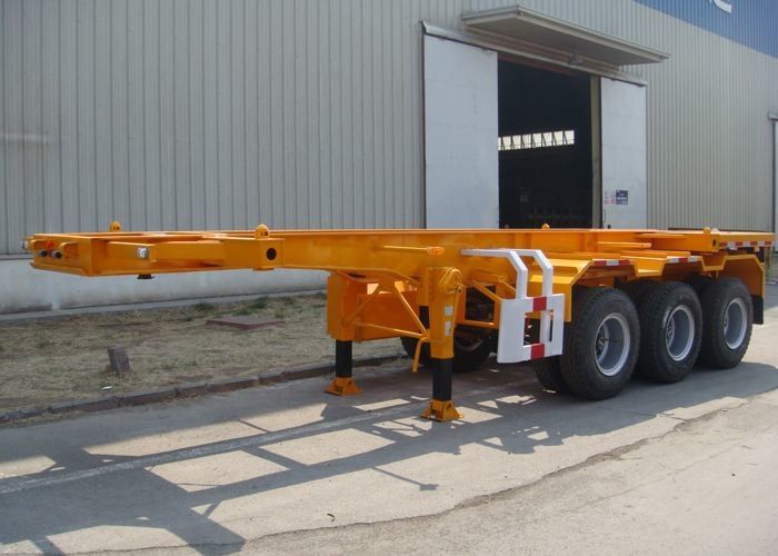 12400*2490*1400 van de Hand het Semi Aanhangwagens van mm Tweede Merk 3* van YORK 13 Ton Capaciteits