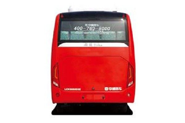 ZHONGTONG het merk gebruikte Jaar 24 de Motor Maximum Macht 80kw van de Busbus 2011 van Zetelsyuchai