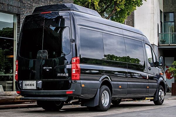 Het hogere Merk gebruikte Minibus 10-21 Seat 100km/H Maximum Snelheid voor Geschikt Toerisme
