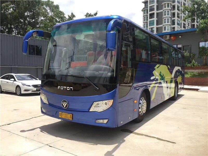 280hp het EURO IV Gebruikte Merk van de Reisbus FOTON voor Passagiersvervoer