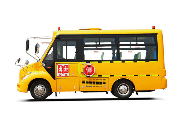 22 het zetels Gebruikte Merk van het Jaarshenlong van de Schoolbus 2014 met Uitstekende Dieselmotor