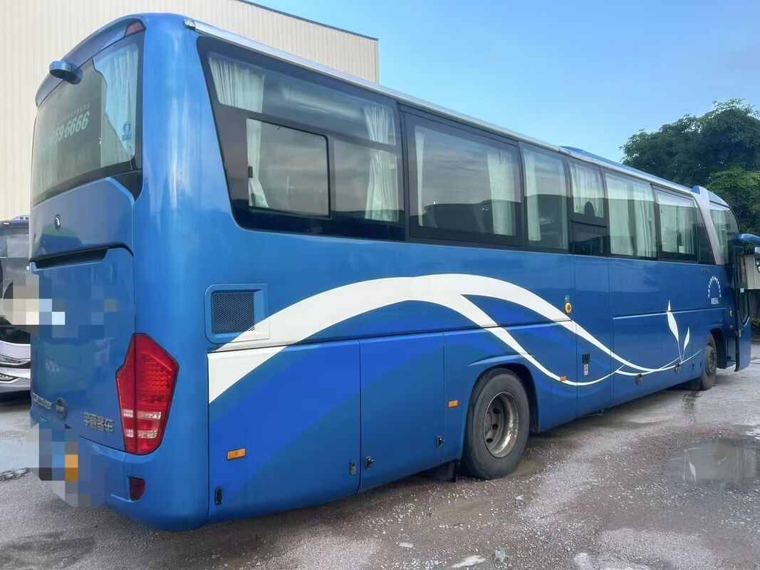 Gebruikte yutong 6122 54 zitplaatsen touringcar Weichai dieselmotor gebruikte touringpassagiersbus voor Afrika