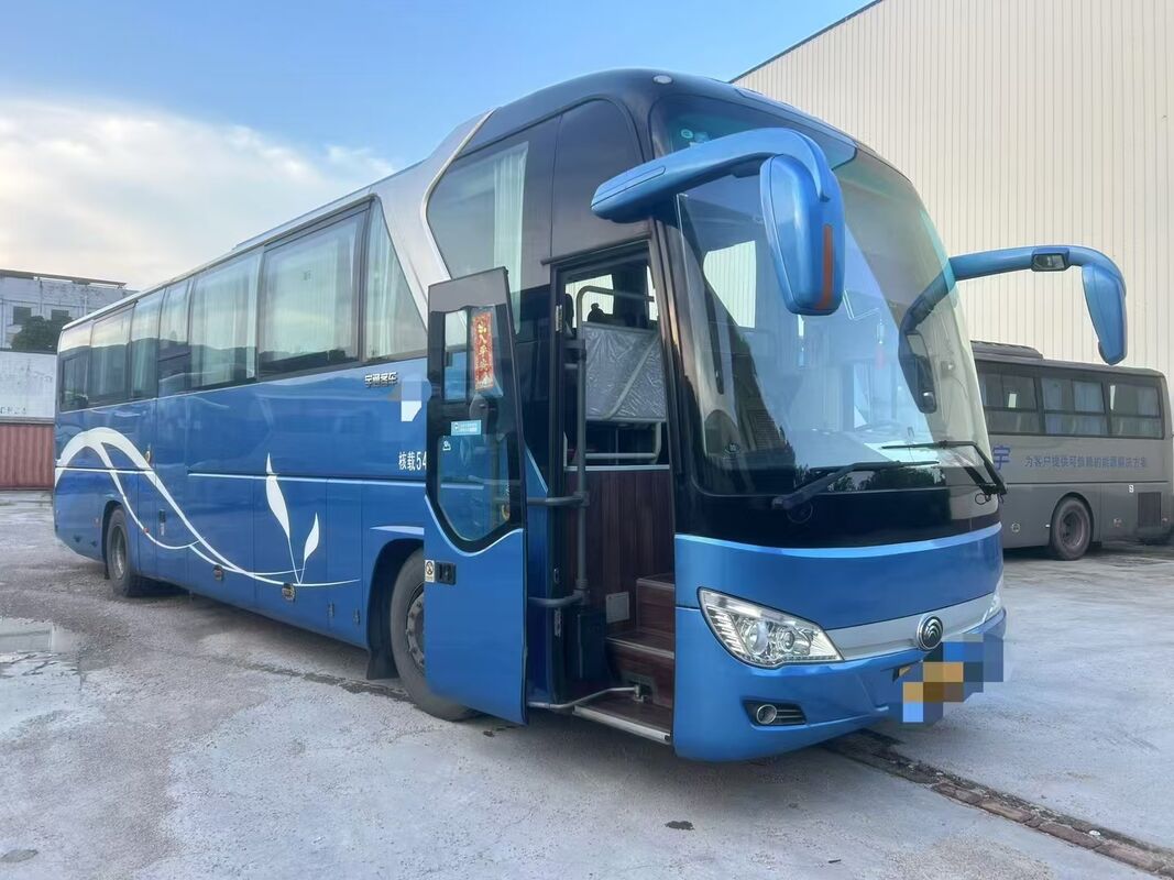 Gebruikte yutong 6122 54 zitplaatsen touringcar Weichai dieselmotor gebruikte touringpassagiersbus voor Afrika