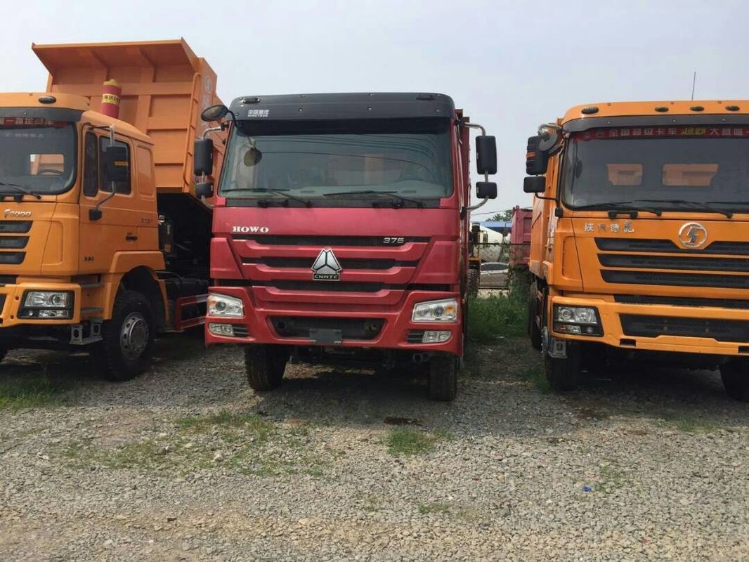 Vrachtwagen van de de Capaciteits de Gebruikte Stortplaats van de 30 Tonnuttige lading, Gebruikte de Kippersvrachtwagens van HOWO Merk