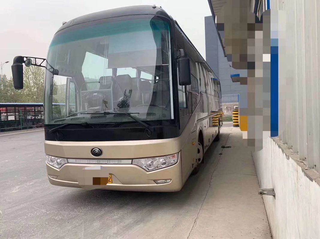 YC van het de Bus 2015 Jaar van de motorlhd Yutong Gebruikte Onderlegger voor glazen Diesel 55 Seat 12 Meter