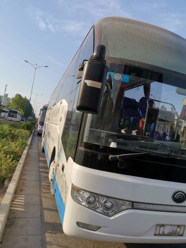 6122HQ9A 51 van de de Busdieselmotor van de Zetels de Yutong Gebruikte Onderlegger voor glazen Linkeraandrijving met a/c
