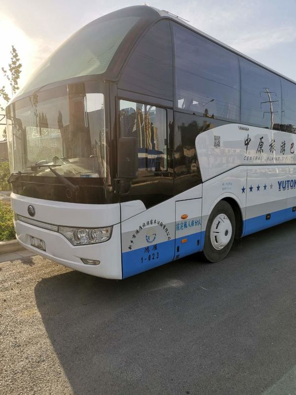 6122HQ9A 51 van de de Busdieselmotor van de Zetels de Yutong Gebruikte Onderlegger voor glazen Linkeraandrijving met a/c