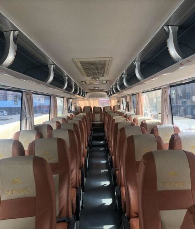 Wederzijdse Gebruikte Yutong-Bussen Zk 6107 Model 55 Zetels Facultatieve Kleur