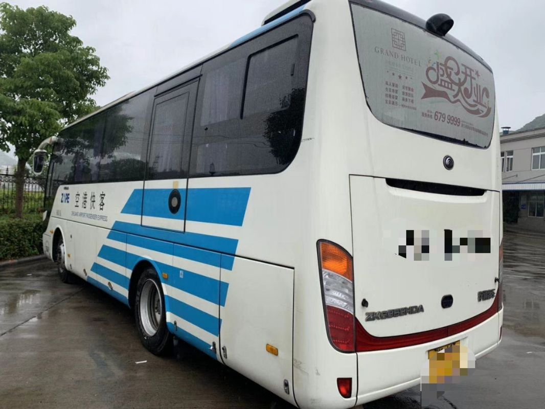 ZK6858 de Stadsbus van reeksyutong, Wit 19 Seater-Bus Diesel Linkerleidings 2015 Jaar