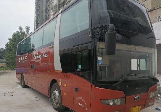 2013 Jaar Gebruikte Yutong-Bussenzk6125 Modelbus 57 Zetels met Veilig Luchtkussen/Toilet
