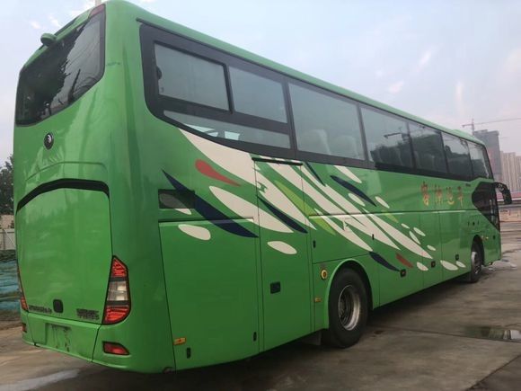 Diesel 6126 LHD gebruikte Passagiersbus 55 van het Jaaryutong van Seat 2015 2de de Handbus