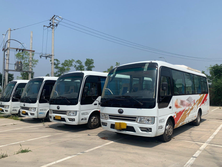 2015 Jaar 22 Zetels Gebruikte Yutong-Voormotor 6729 van Bussencummins Modelyutong-Bus