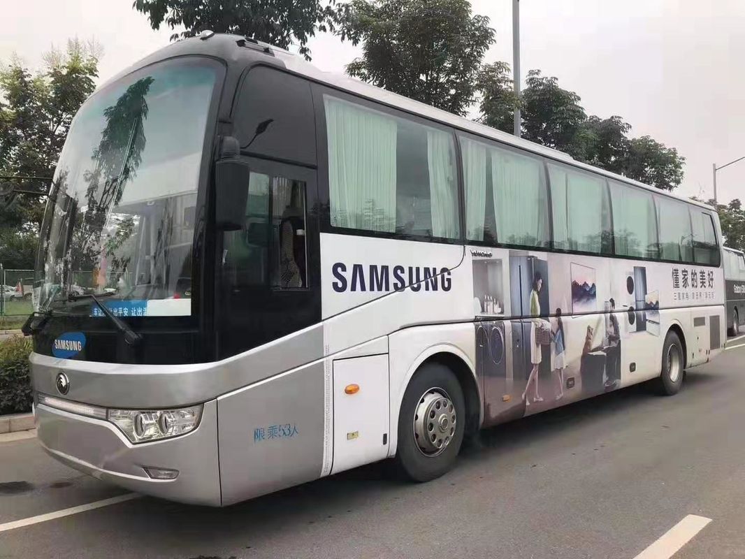 Verlieten diesel Gebruikte Yutong-Bussen 6122 Type 53 Zetels 2014 Jaaryc Motor Aandrijving