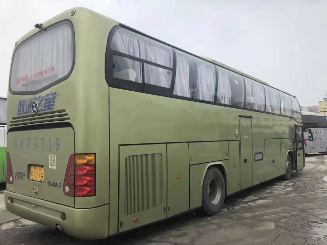2014 gebruikte het Jaar Beifang Busbus 6128 de Model Middendeur van de 57 Zetelswp Motor met Luchtkussen/Toilet
