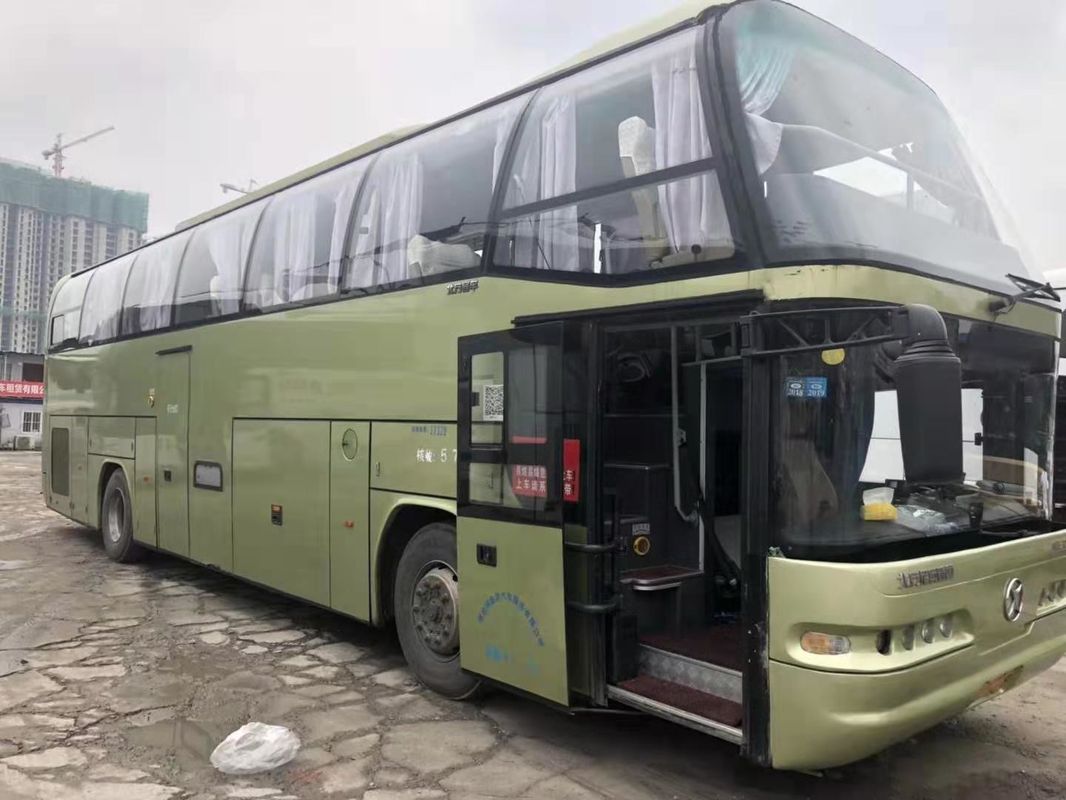 2014 gebruikte het Jaar Beifang Busbus 6128 de Model Middendeur van de 57 Zetelswp Motor met Luchtkussen/Toilet