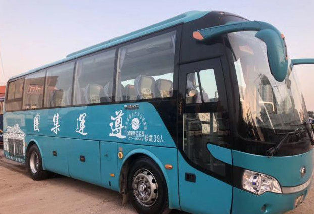 9m de Diesel van Lengteyutong ZK6908 gebruikte Commercieel Bus 2015 Jaar 39 Zetelsiso Certificatie