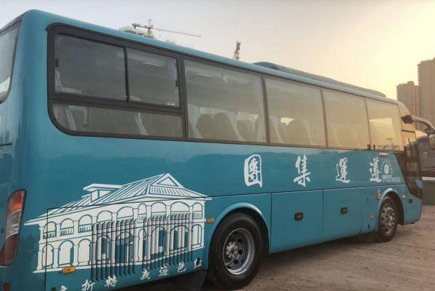 9m de Diesel van Lengteyutong ZK6908 gebruikte Commercieel Bus 2015 Jaar 39 Zetelsiso Certificatie
