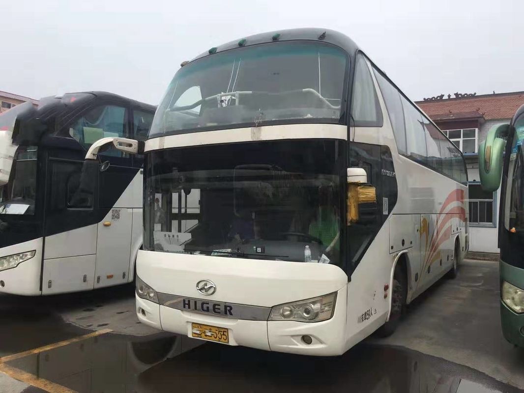 Het 59 Zetels 2015 Jaar gebruikte Hoger Merk Één van de Busbus en Half Dek 3795mm Bushoogte