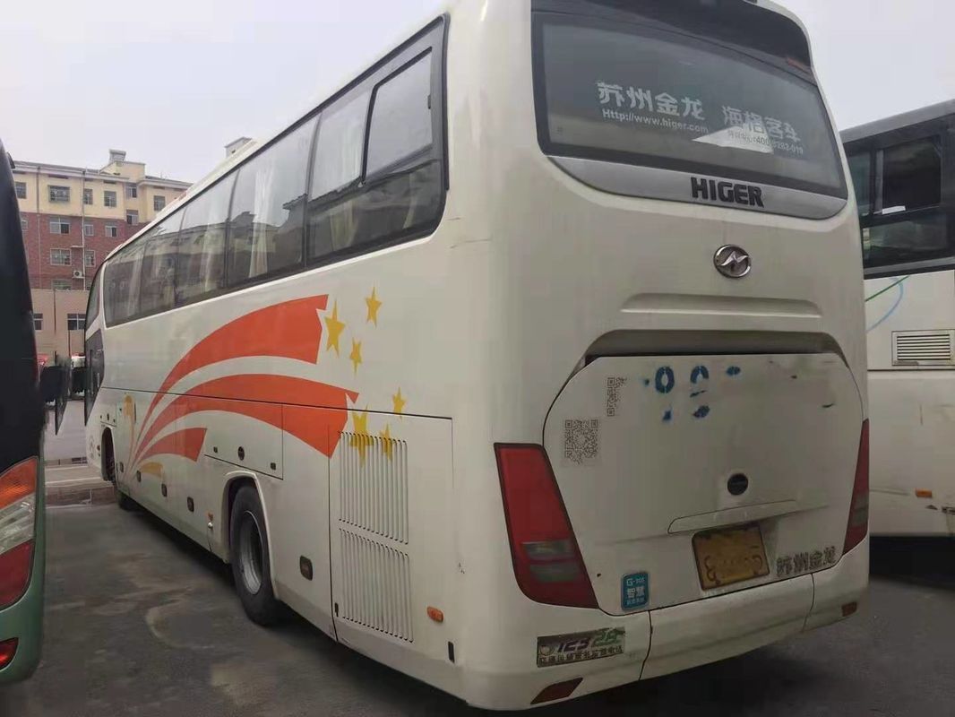 Het 59 Zetels 2015 Jaar gebruikte Hoger Merk Één van de Busbus en Half Dek 3795mm Bushoogte