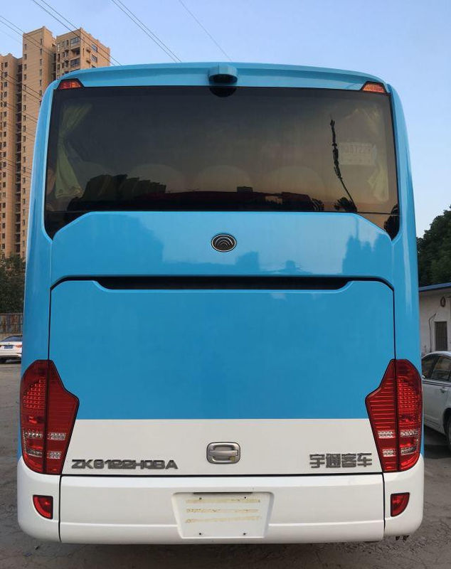 Gebruikte Zk6122 LHD Yutong-Bussen 2015 Jaar 50 Zetelsdieselmotor 125km/H Max Speed