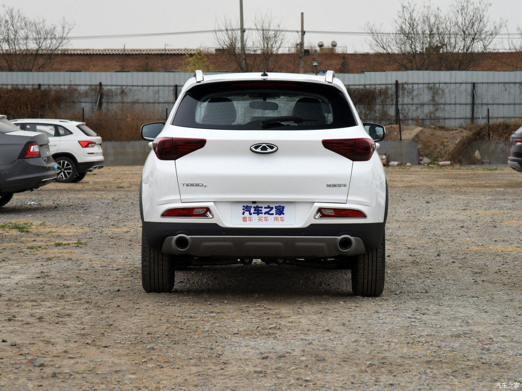 2018 Jaar TIGGO 7 BIJ Witte van de de Benzinebrandstof LHD van 5 - 7 Zetels Mini Gebruikte Auto's de Aandrijvingswijze