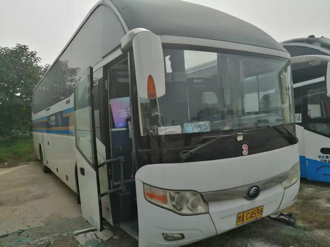 51 zetels Twee Deuren Gebruikte Passagiersbus LHD/Modelyutong de Bus 2010 Jaar van RHD Zk6127