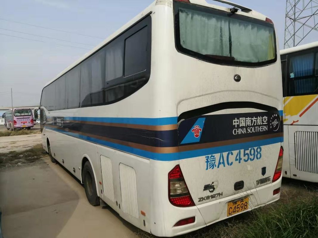 51 zetels Twee Deuren Gebruikte Passagiersbus LHD/Modelyutong de Bus 2010 Jaar van RHD Zk6127