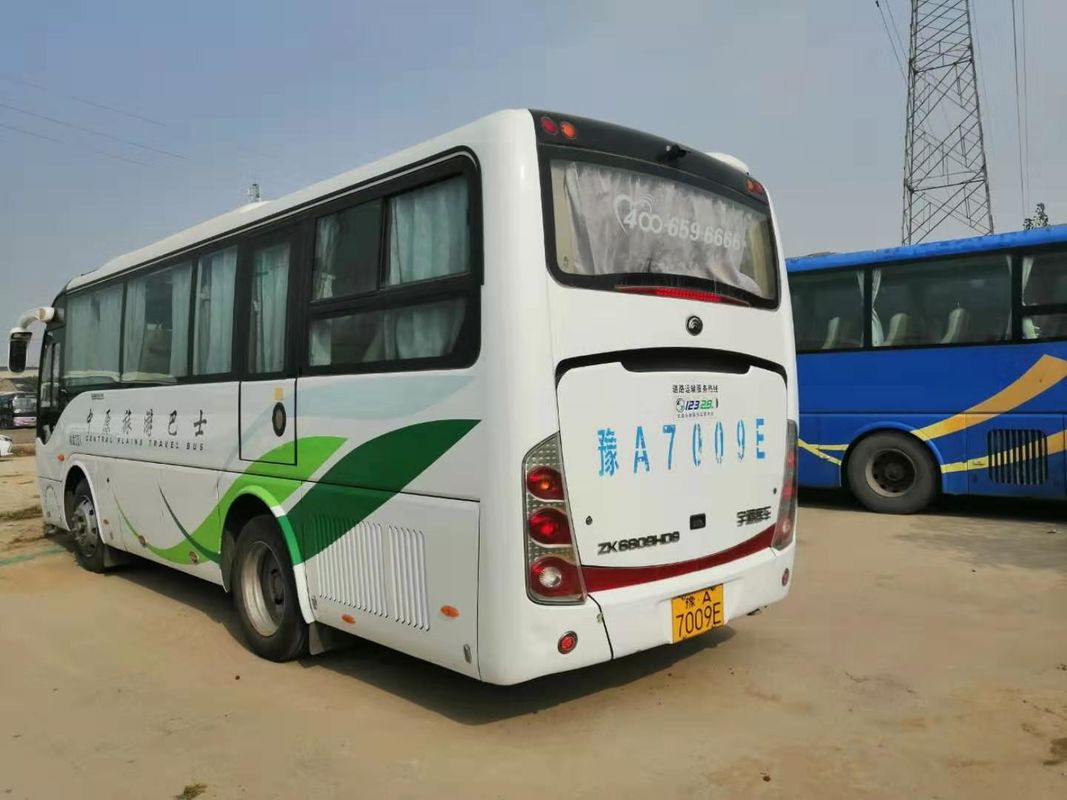 ZK6908 model de Bussen 2015 Jaar 39 van Diesel Fuel Used Yutong Zetels Facultatieve Kleur
