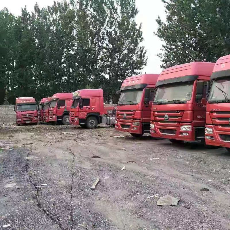 Van de diesel Macht Gebruikte de Tractor Hoofdvrachtwagen Tractorvrachtwagen 375hp voor Vervoer