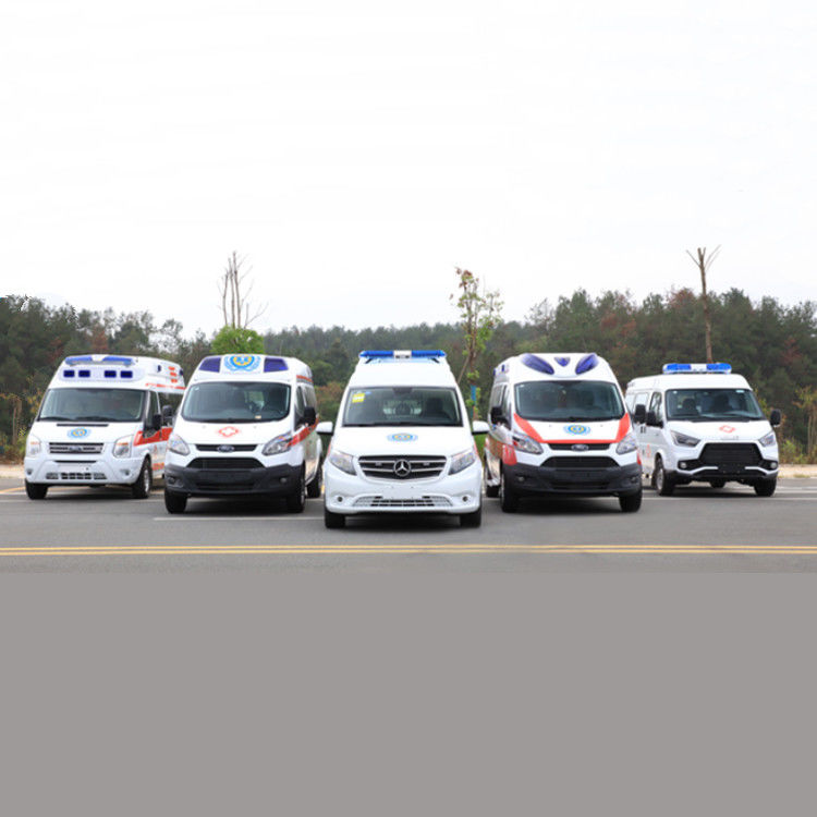 Mobiele het Type van het Voertuigicu Voogdij van Preventiespv Ziekenwagen Voor speciale doeleinden met Ventilator