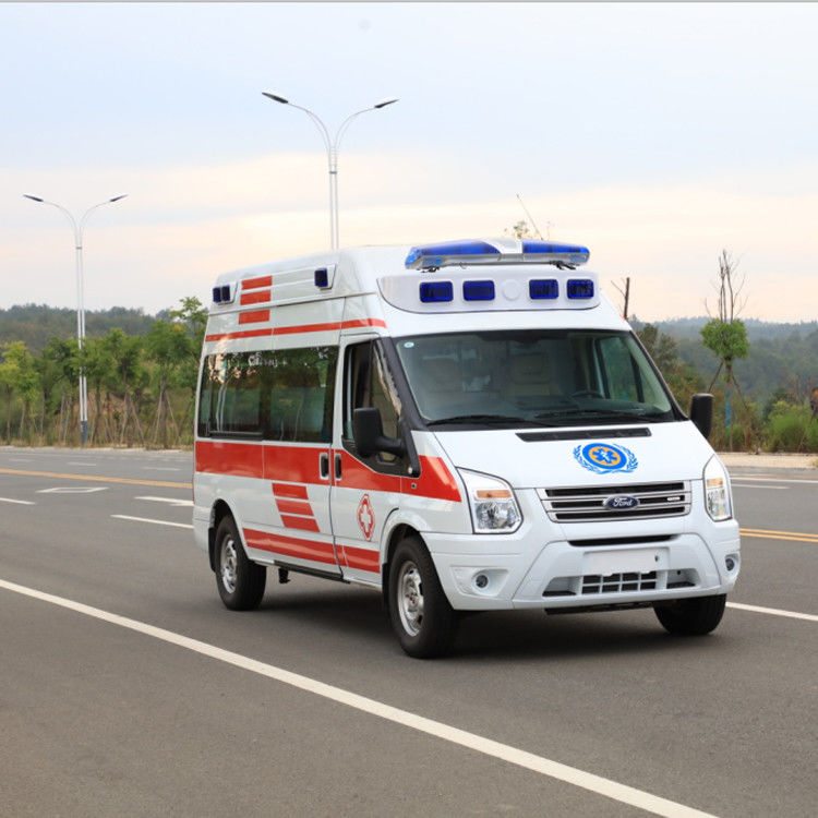 Mobiele het Type van het Voertuigicu Voogdij van Preventiespv Ziekenwagen Voor speciale doeleinden met Ventilator