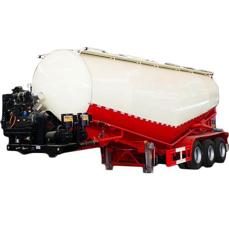 2 Alex 3 Gebruikte het Cement Bulk Semi Aanhangwagen van Alex V Type