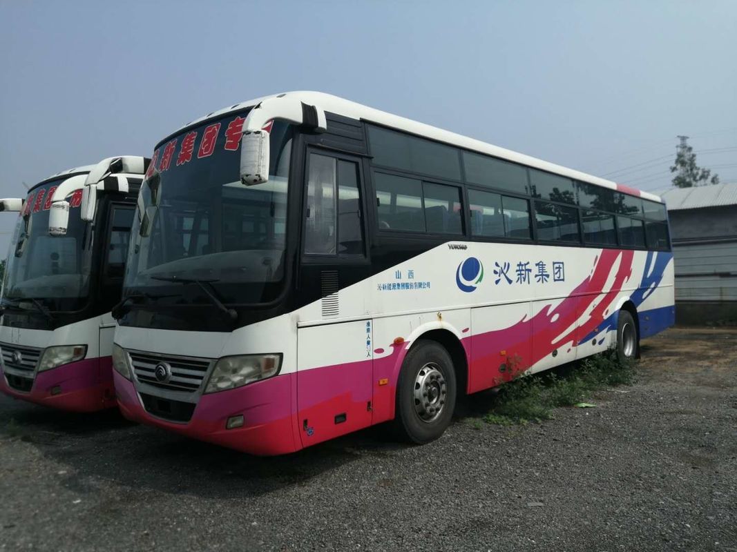 Gebruikte Yutong-Bus zk-6112D 53 Zetels110km/h Gebruikte Bus Bus Front Engine