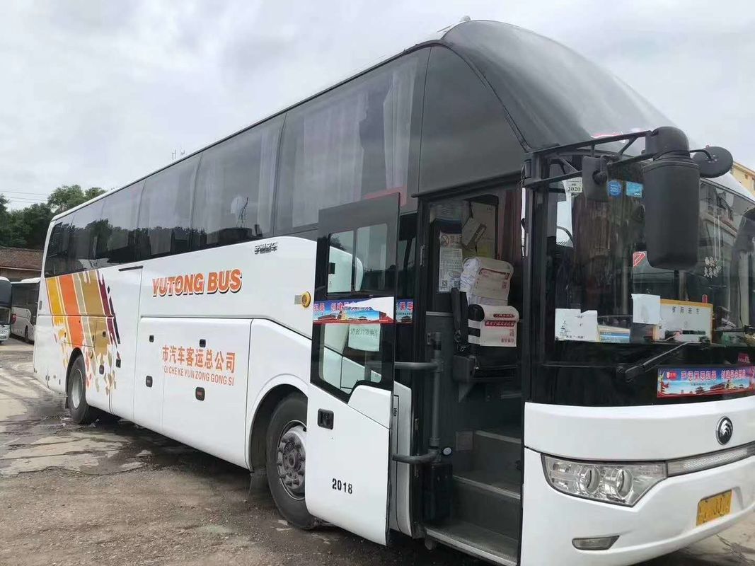 De Yutong Gebruikte van de het Luchtkussen100km/h Yutong Tweede Hand van de Buszk6122 Dubbele Deur Bus Bus
