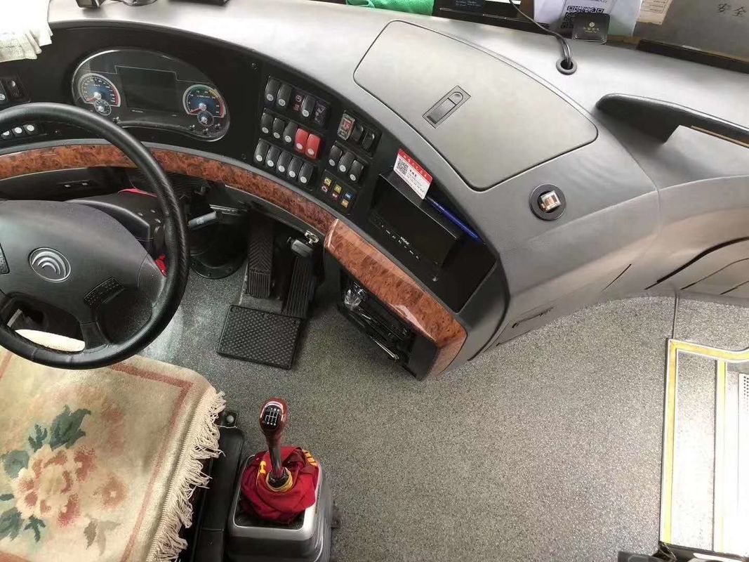 De Yutong Gebruikte van de het Luchtkussen100km/h Yutong Tweede Hand van de Buszk6122 Dubbele Deur Bus Bus