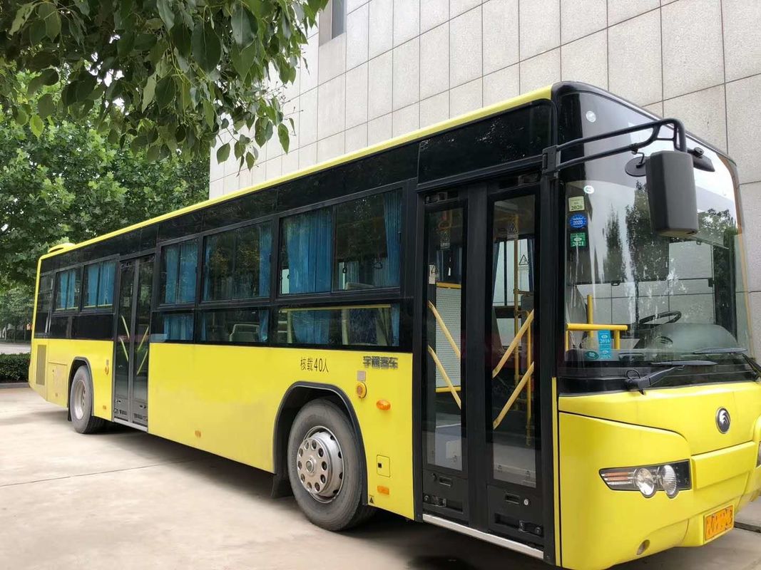 De Zetels van ZK6129 40 verdubbelen Goede de Voorwaardeneuro III van Bus Passenger Bus van de Deuren 2014 Jaar Gebruikte Bus