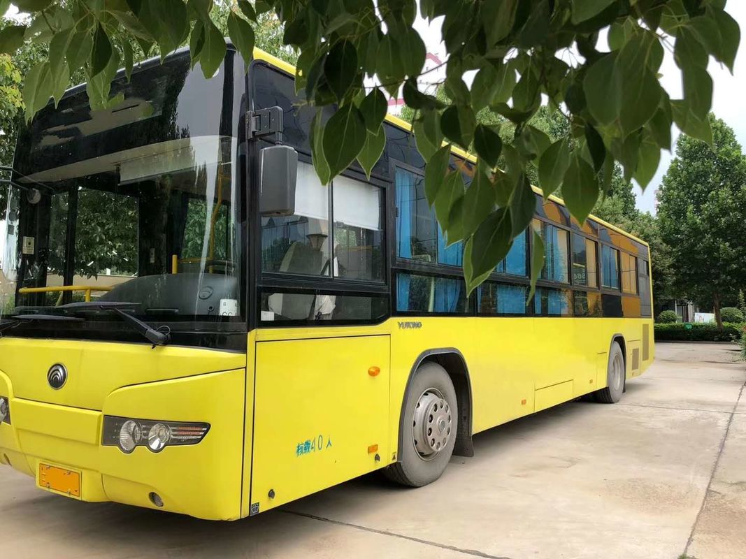 De Zetels van ZK6129 40 verdubbelen Goede de Voorwaardeneuro III van Bus Passenger Bus van de Deuren 2014 Jaar Gebruikte Bus